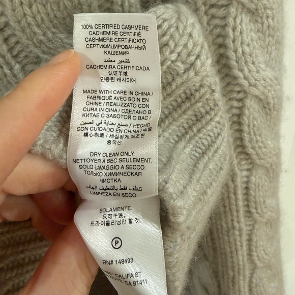 Doen Virginie Cashmere Cable-Knit Cardigan - Picture 8 of 8